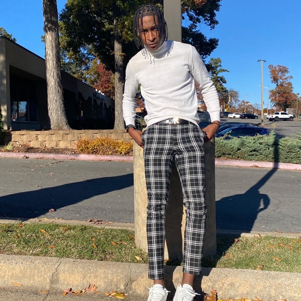 FashonnovaMen Casual Plaid Pants